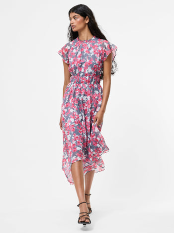 Arla Gathered Flowing Dress