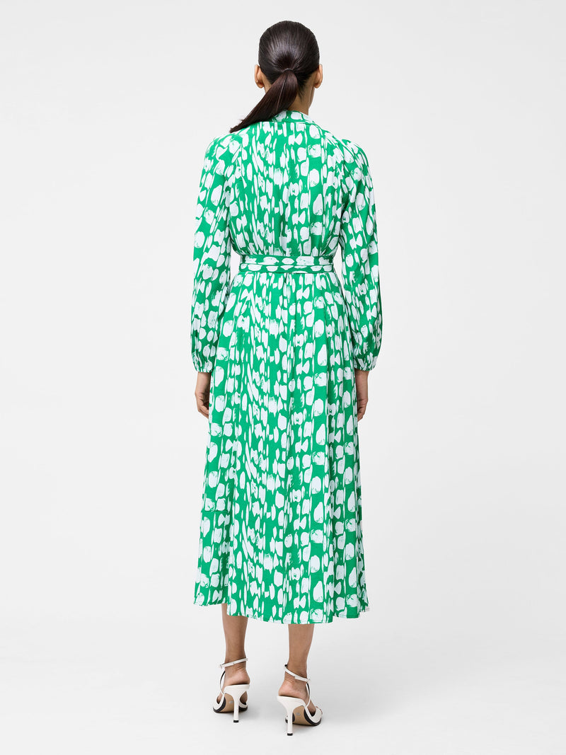 Islanna Long Sleeve Belted Midi Dress