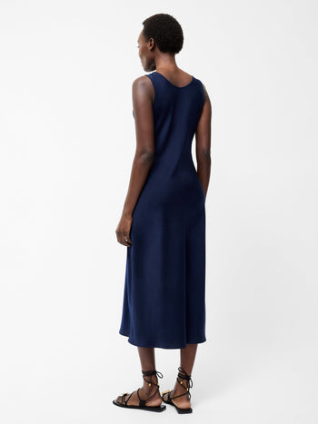 Scoop Satin Slip Dress