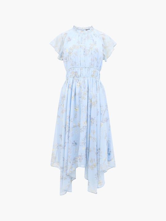 Diana Gathered Flowing Dress