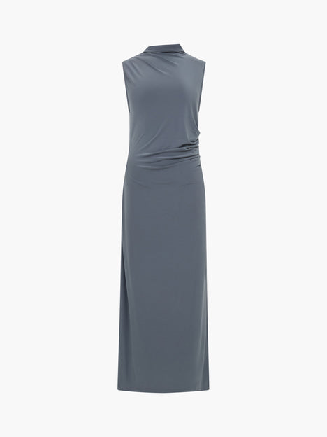 Samira Jersey High Neck Dress