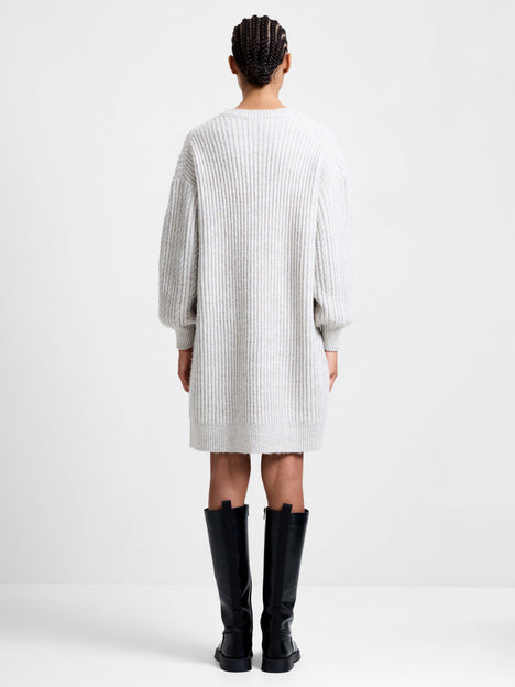 Marine Cable Knit Jumper Dress