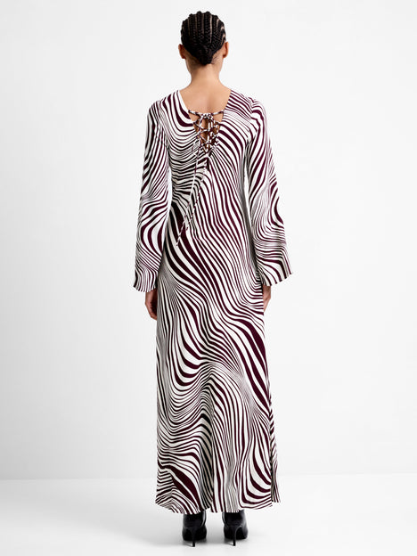 Ziggy Lara Tie Back Maxi Dress