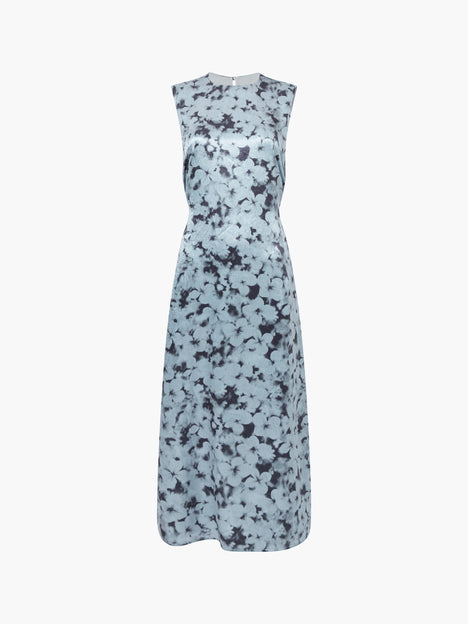 Cassie Emile Crinkle Midi Dress
