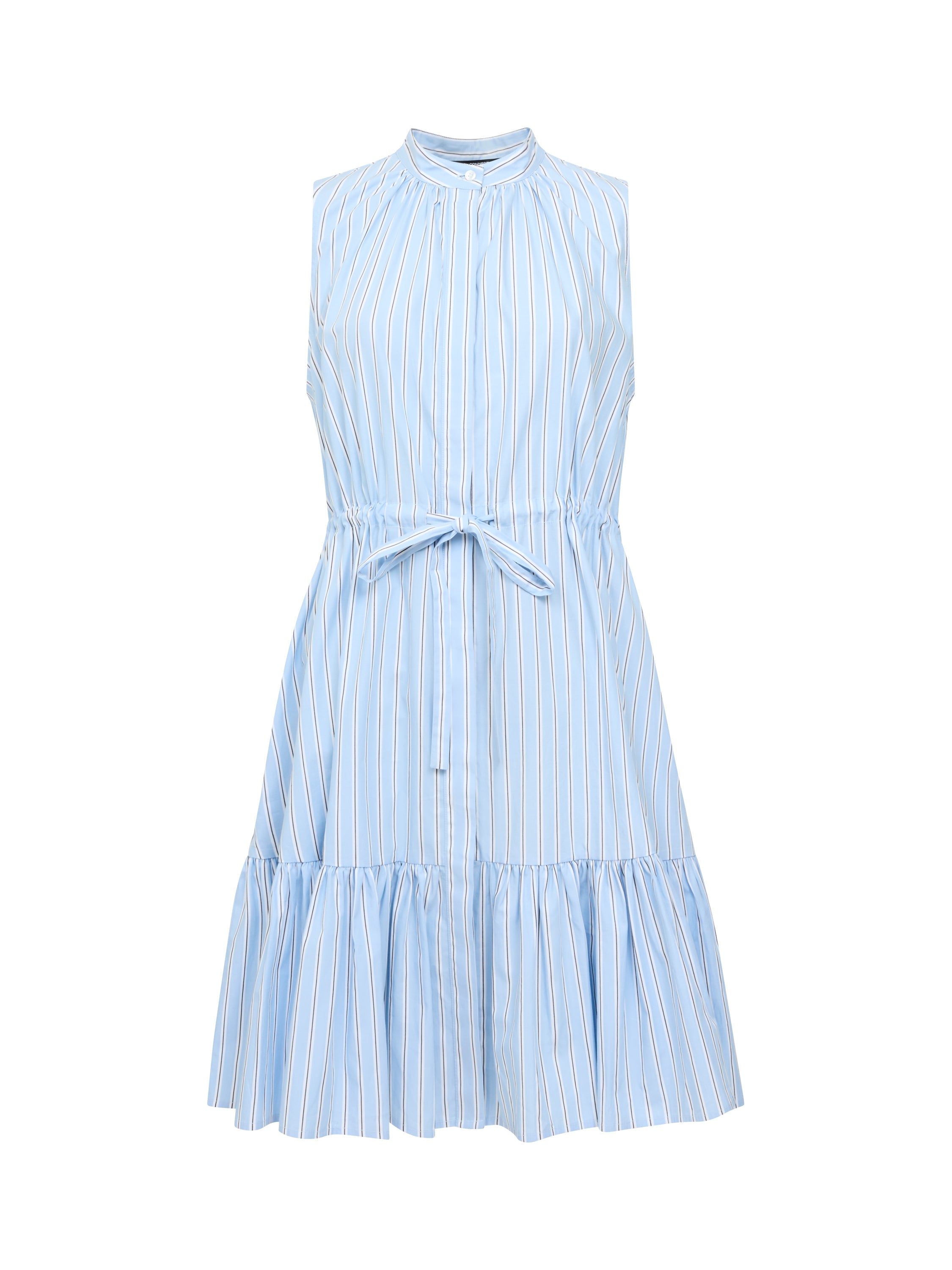 Cambria Cotton Striped Sleeveless Dress