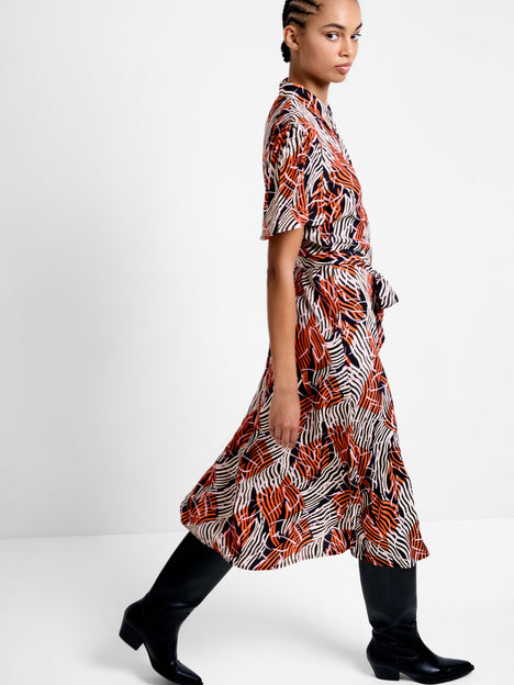 Felicity Eco Lizzy Tie Waist Dress