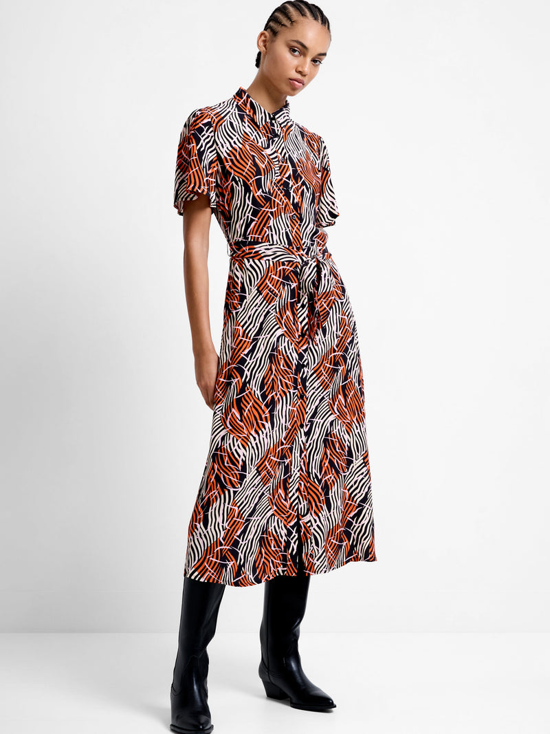 Felicity Eco Lizzy Tie Waist Dress