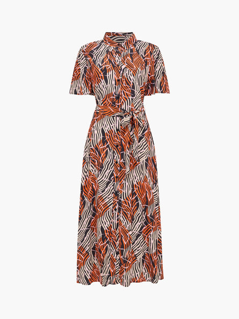 Felicity Eco Lizzy Tie Waist Dress