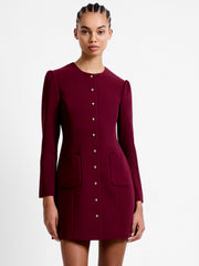 Celie Button Through Mini Dress