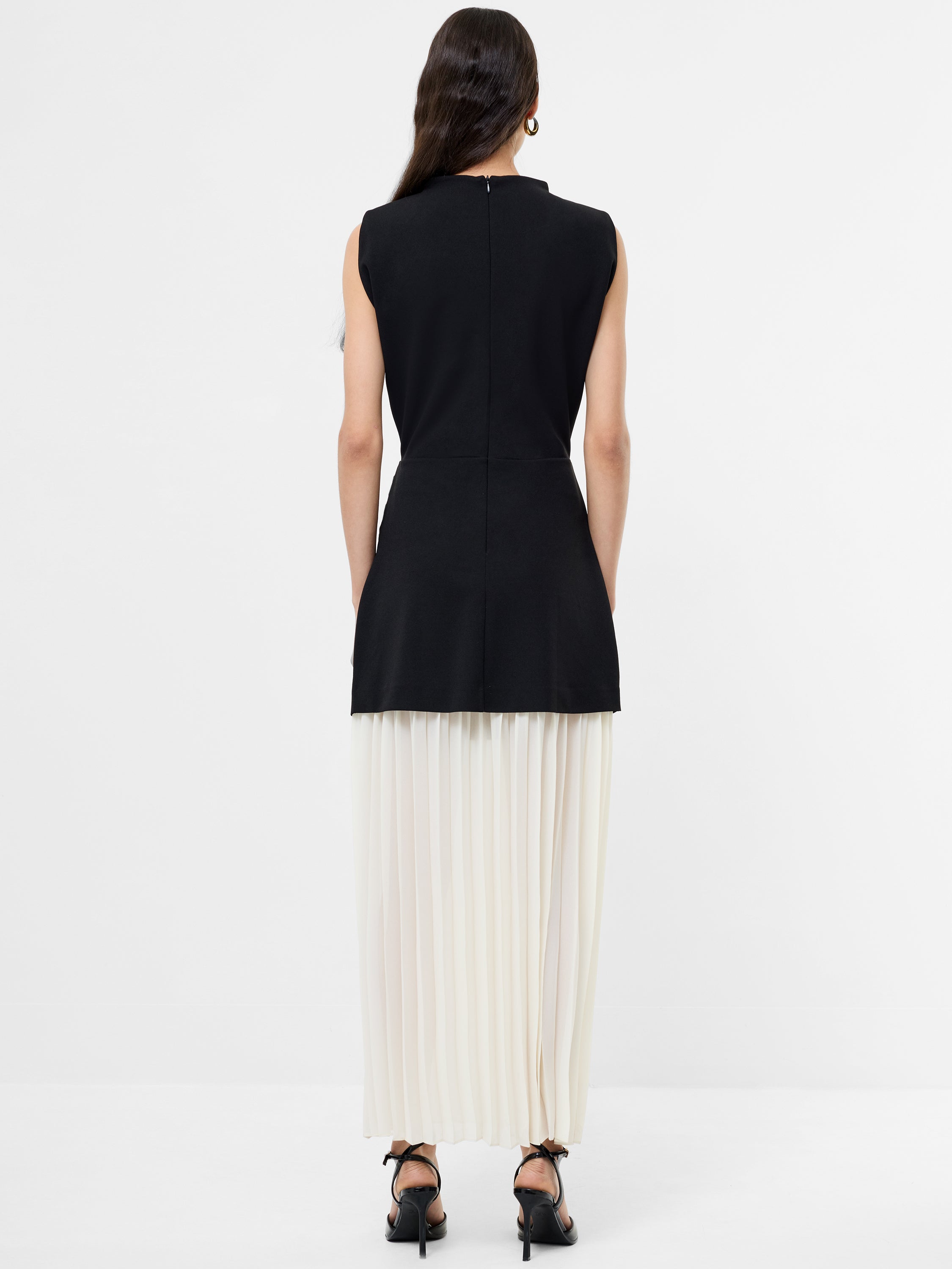 Zion Pleated Skirt Dress