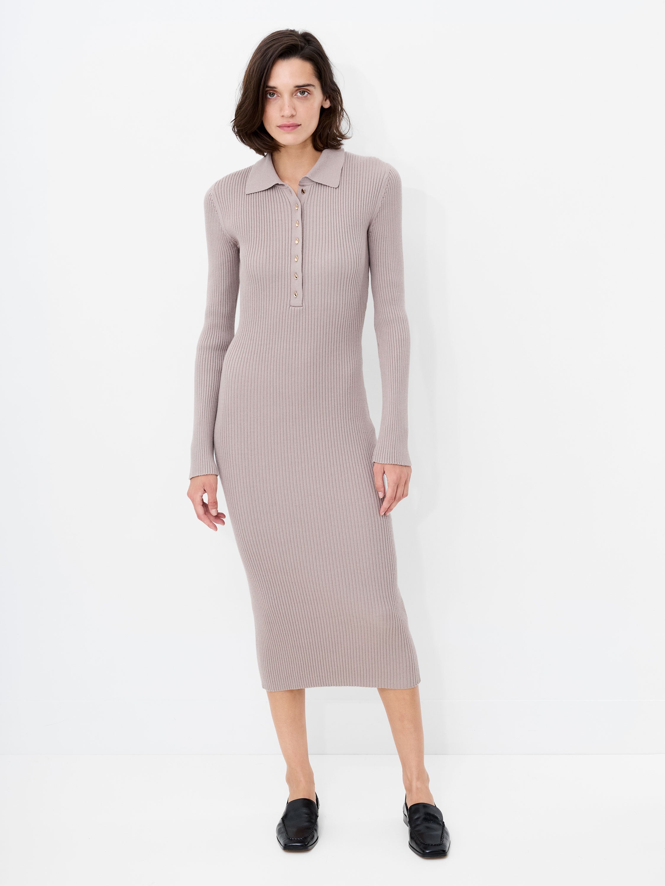 grey tunic dresses Washed Grey Tunic Dress