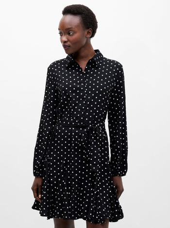 Polka Dot Swing Dress