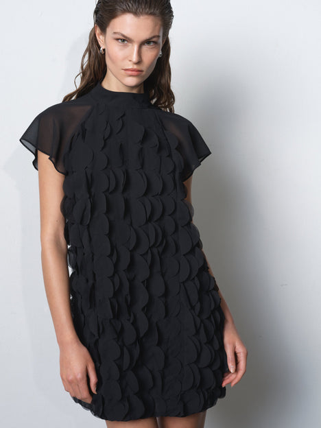 Diane Georgette Mini Dress