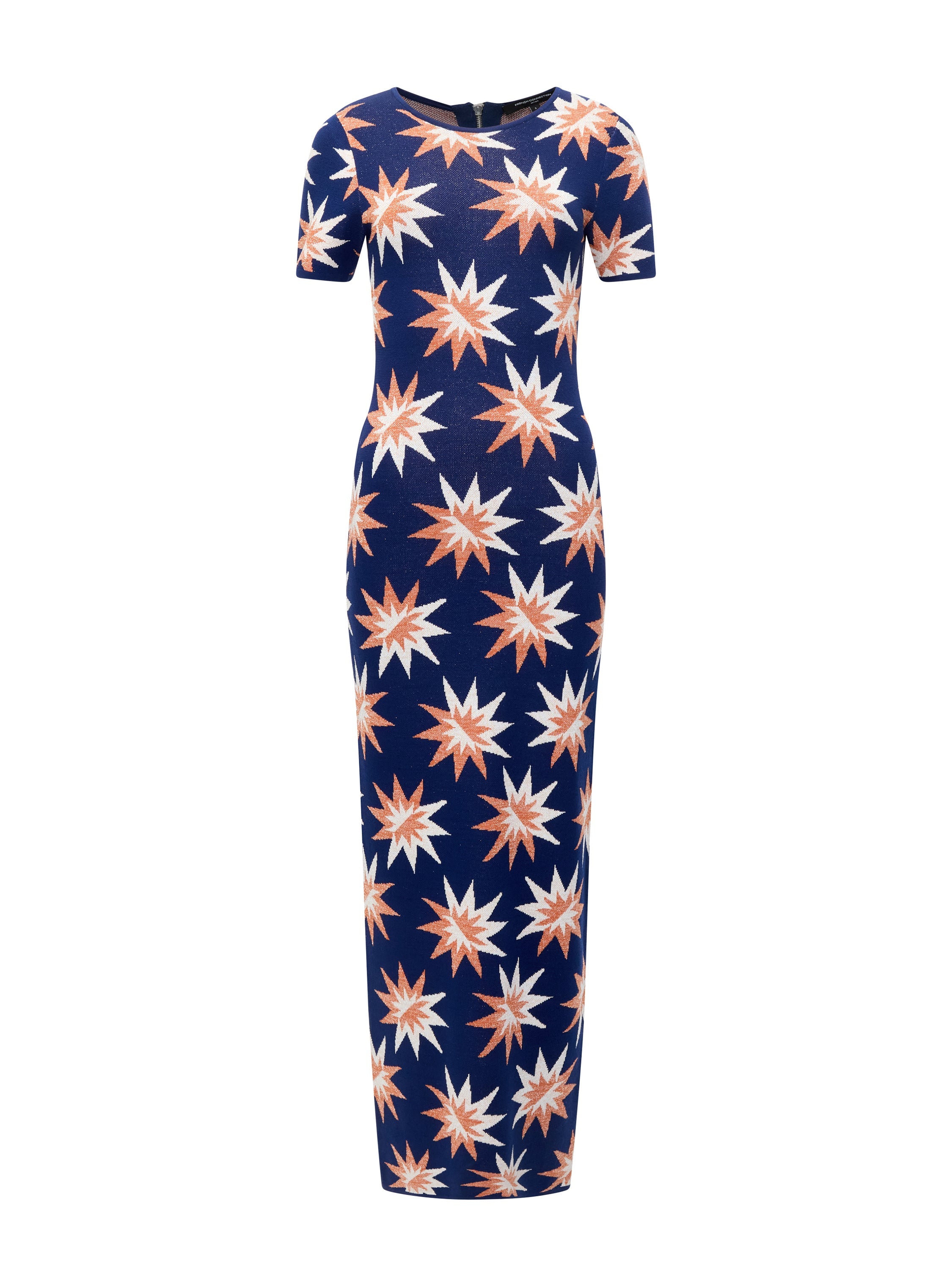 Imelda Star Jacquard Knit Dress