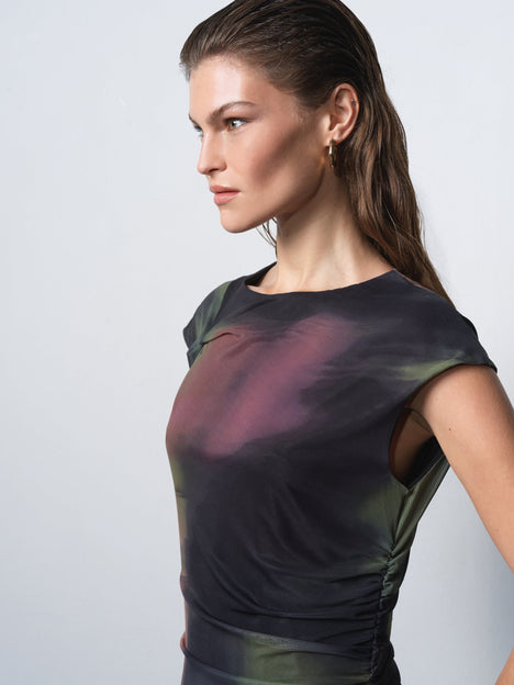 Lara Terissa Mesh Dress