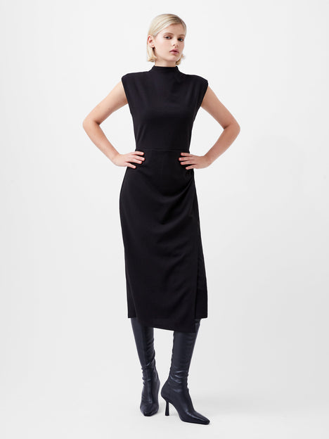 Textured Jersey Dress