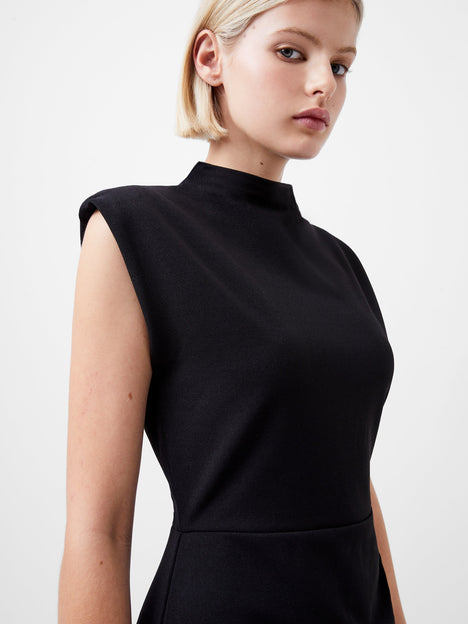 Textured Jersey Dress