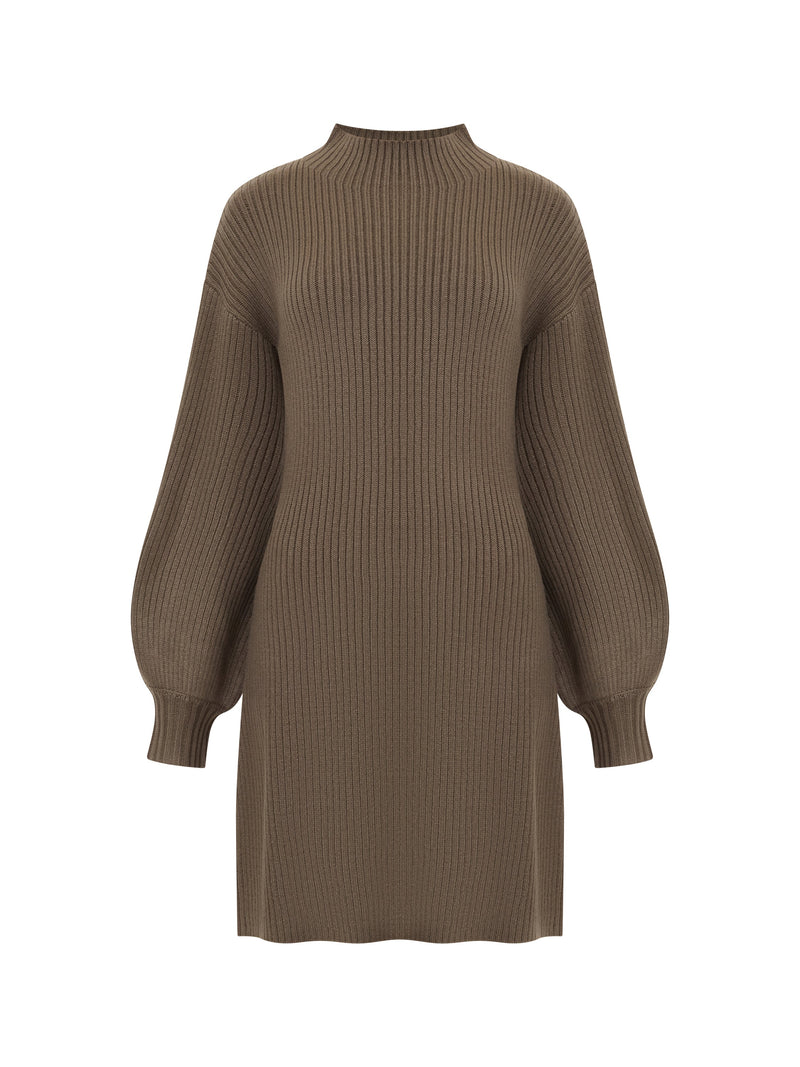 Babysoft Bishop Sleeve Knitted Dress