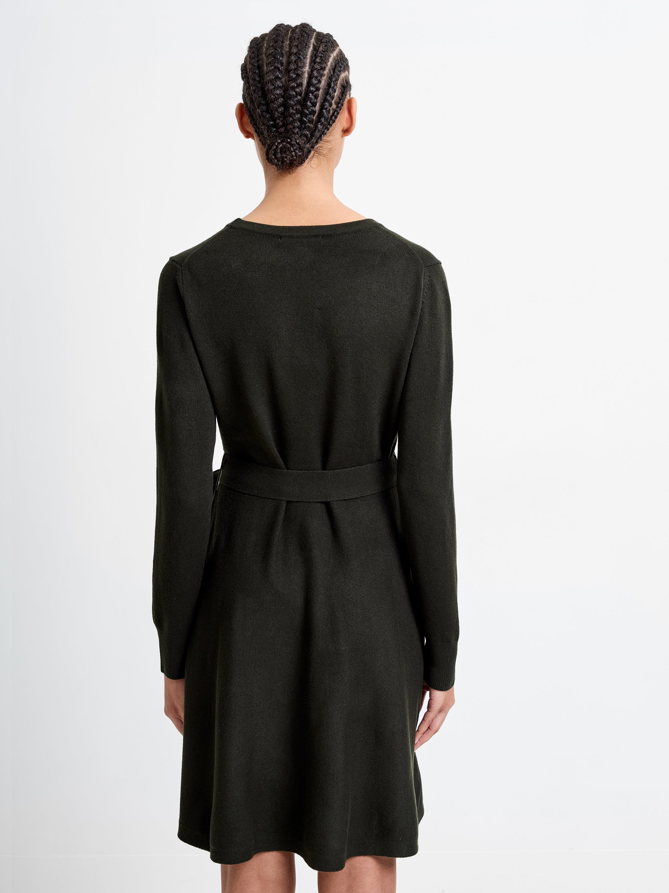Babysoft Wrap Mini Dress