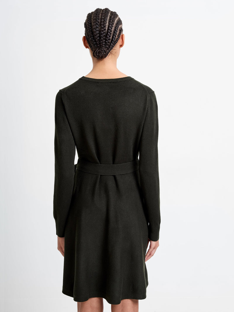 Babysoft Wrap Mini Dress
