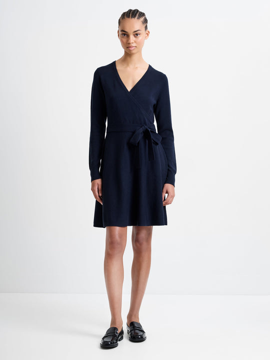Babysoft Wrap Mini Dress