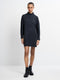 Babysoft Knit Roll Neck Seam Dress