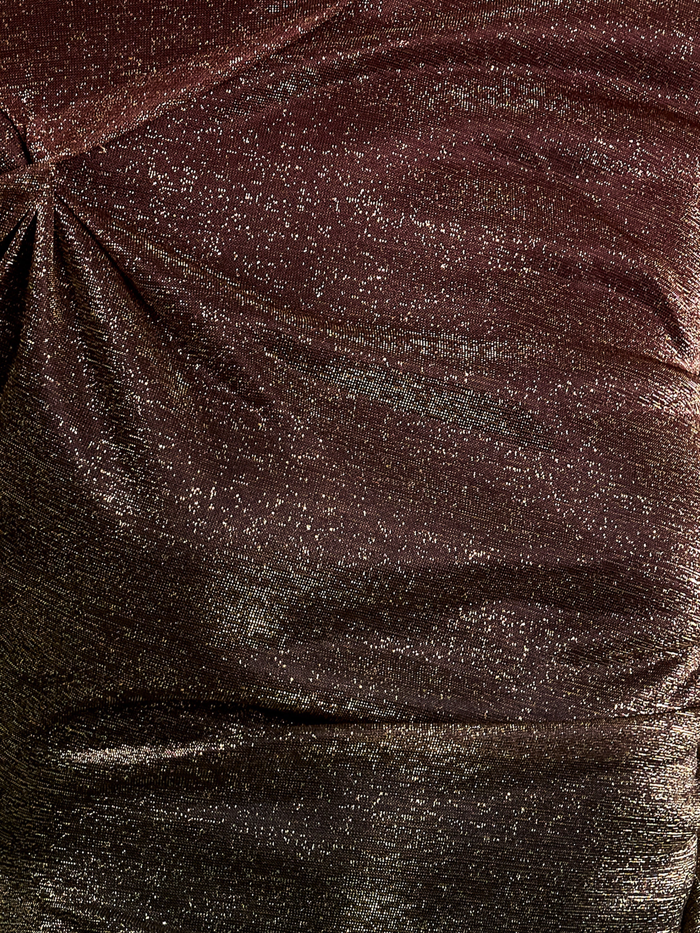 Lurex Long Sleeve Midi Dress