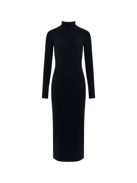 Babysoft Mock Neck Dress