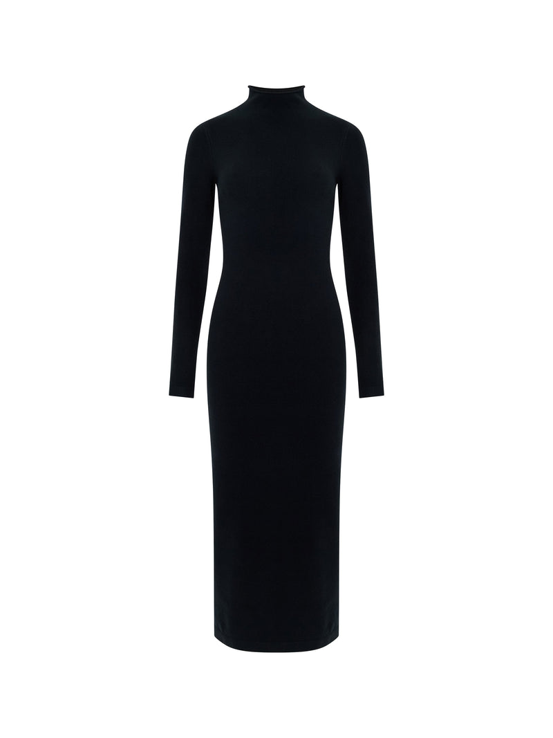 Babysoft Mock Neck Dress