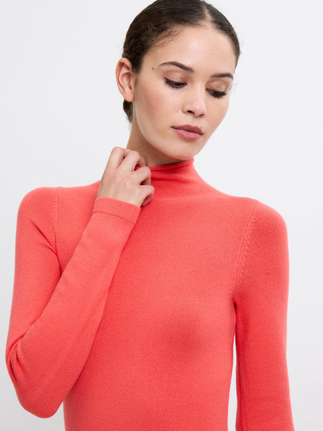 Babysoft Mock Neck Dress