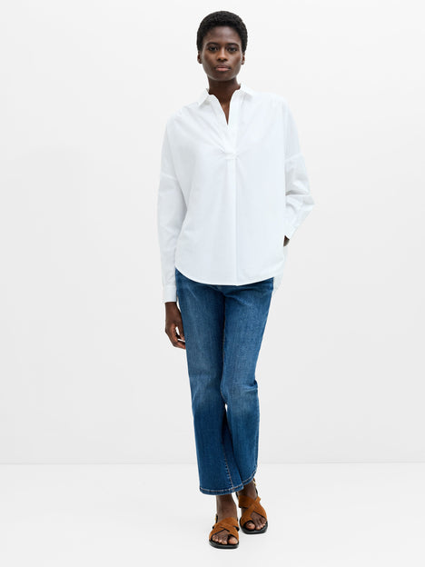 Appelona Broderie Anglaise Popover Shirt