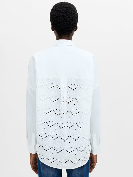 Appelona Broderie Anglaise Popover Shirt