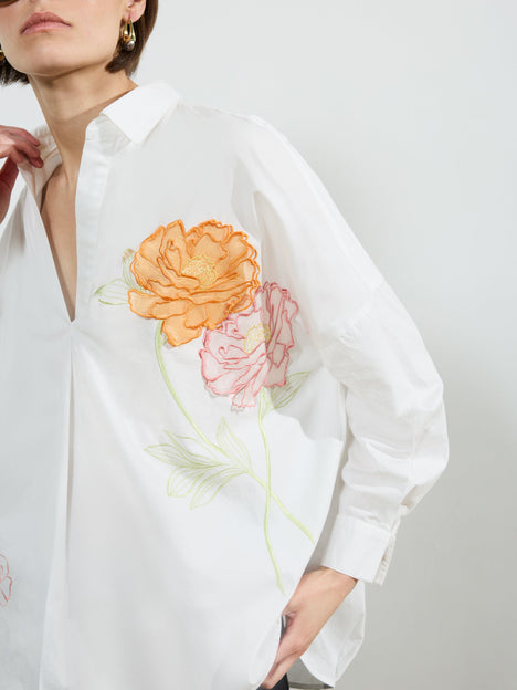 Cambria Cotton Popover Shirt