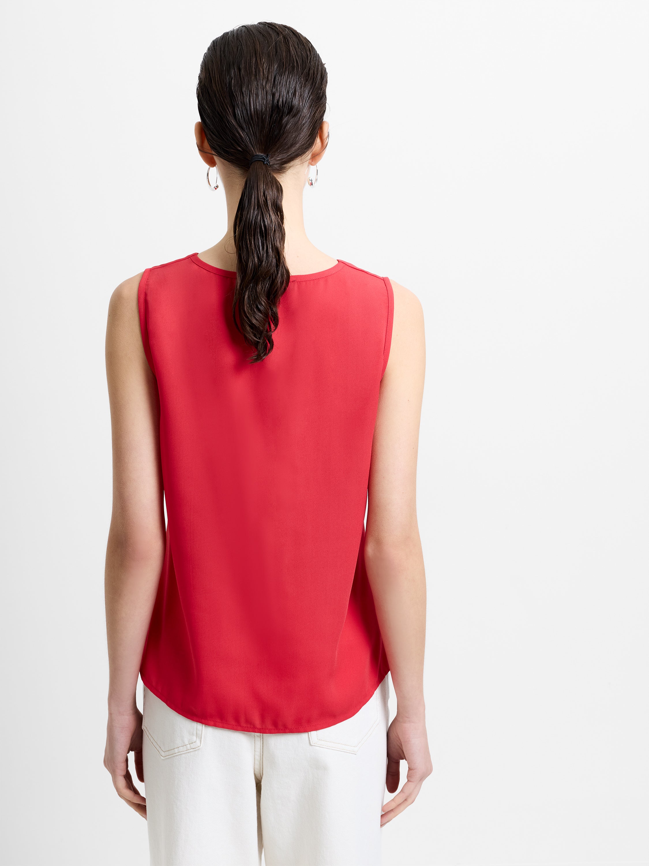 Mila Georgette Front Twist Top