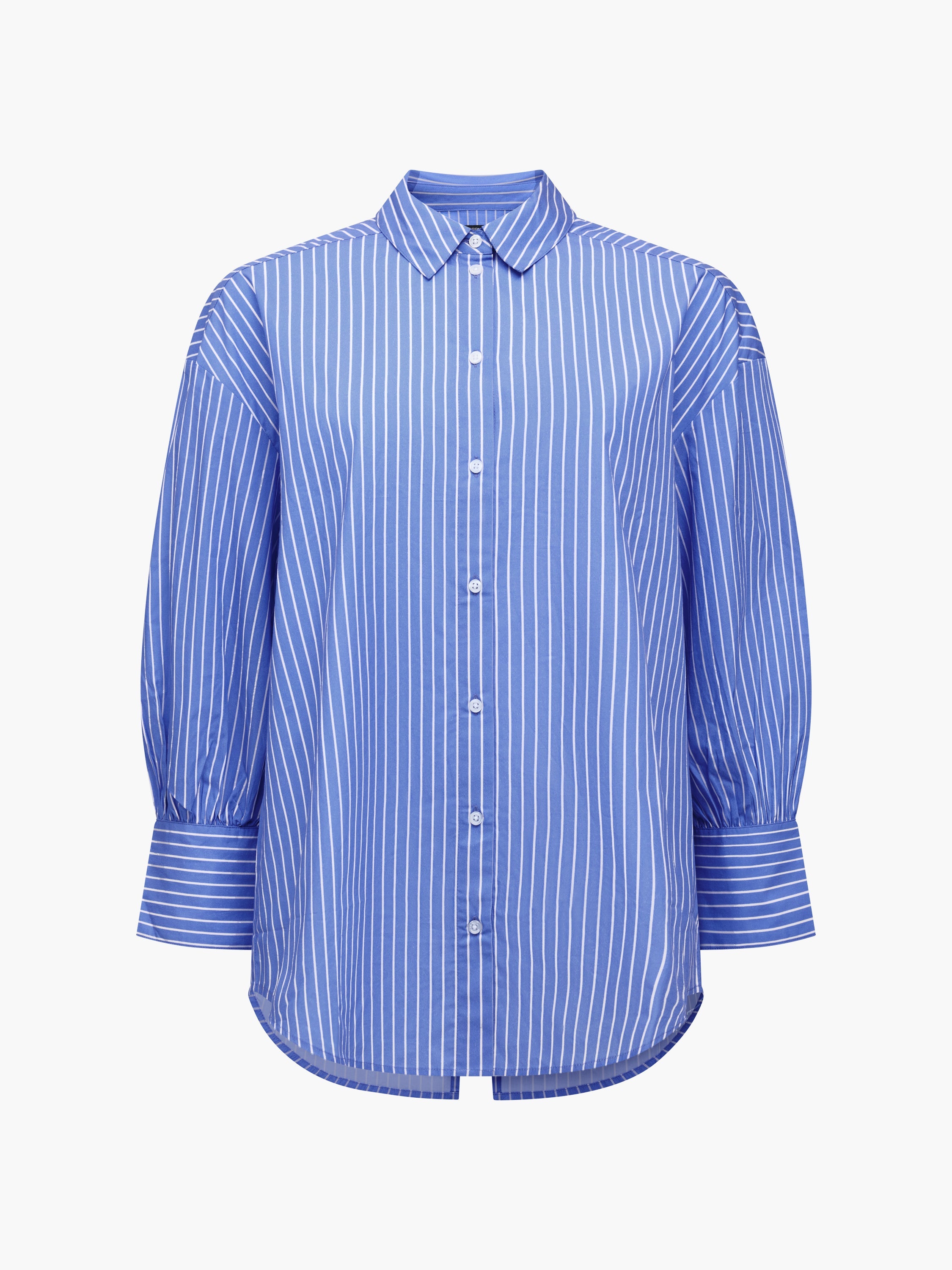 Cambria Cotton Striped Bow Shirt
