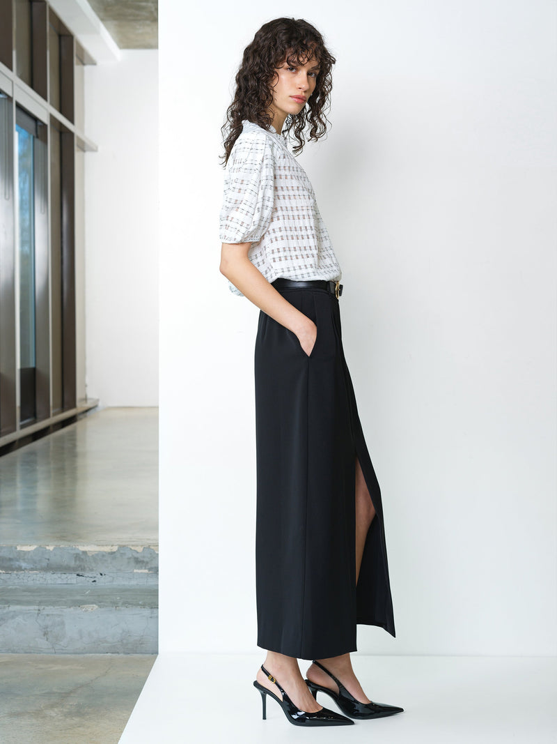 Imme Shadow Check Popover Shirt