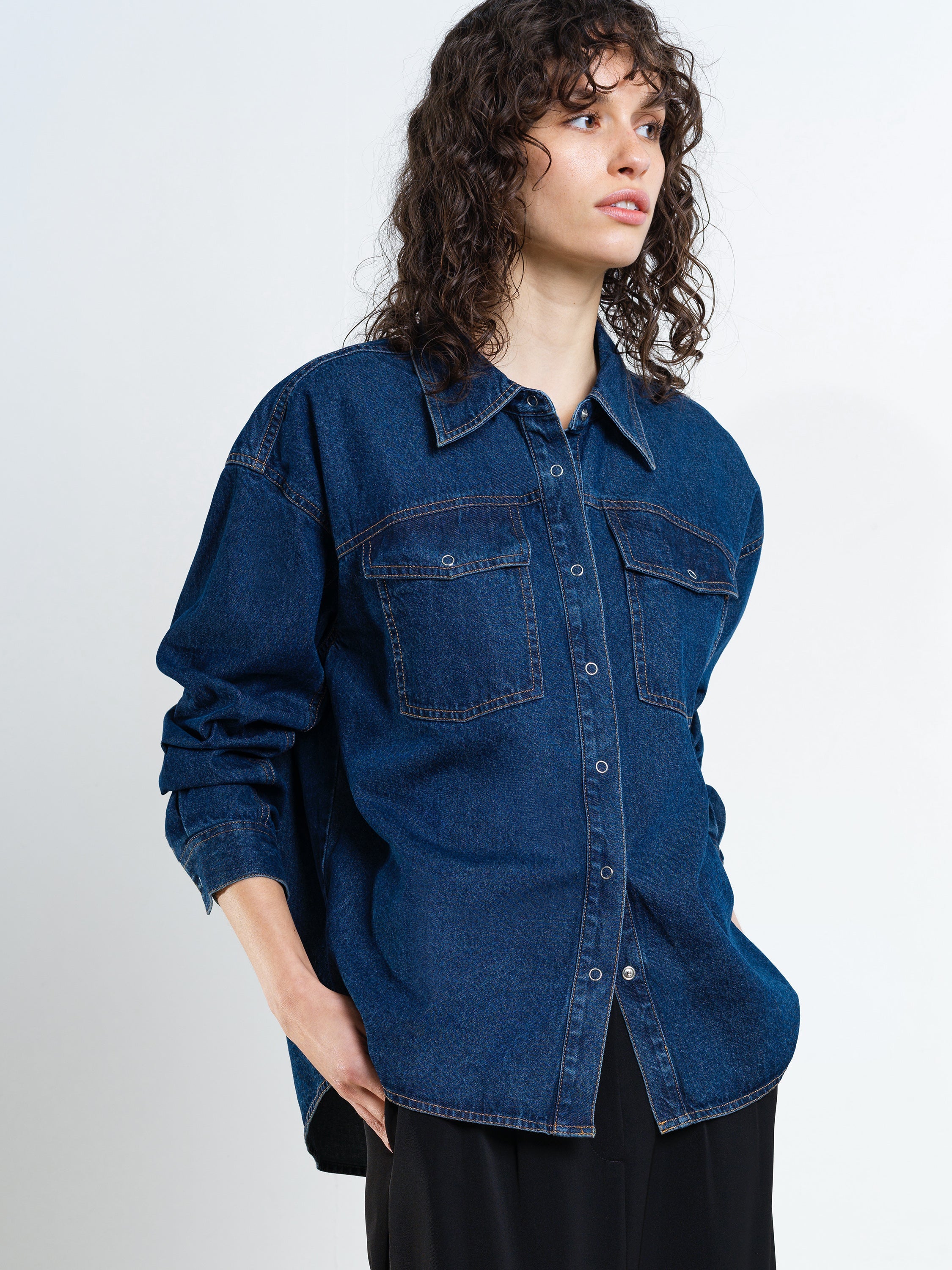 Archie Denim Duo Pocket Shirt