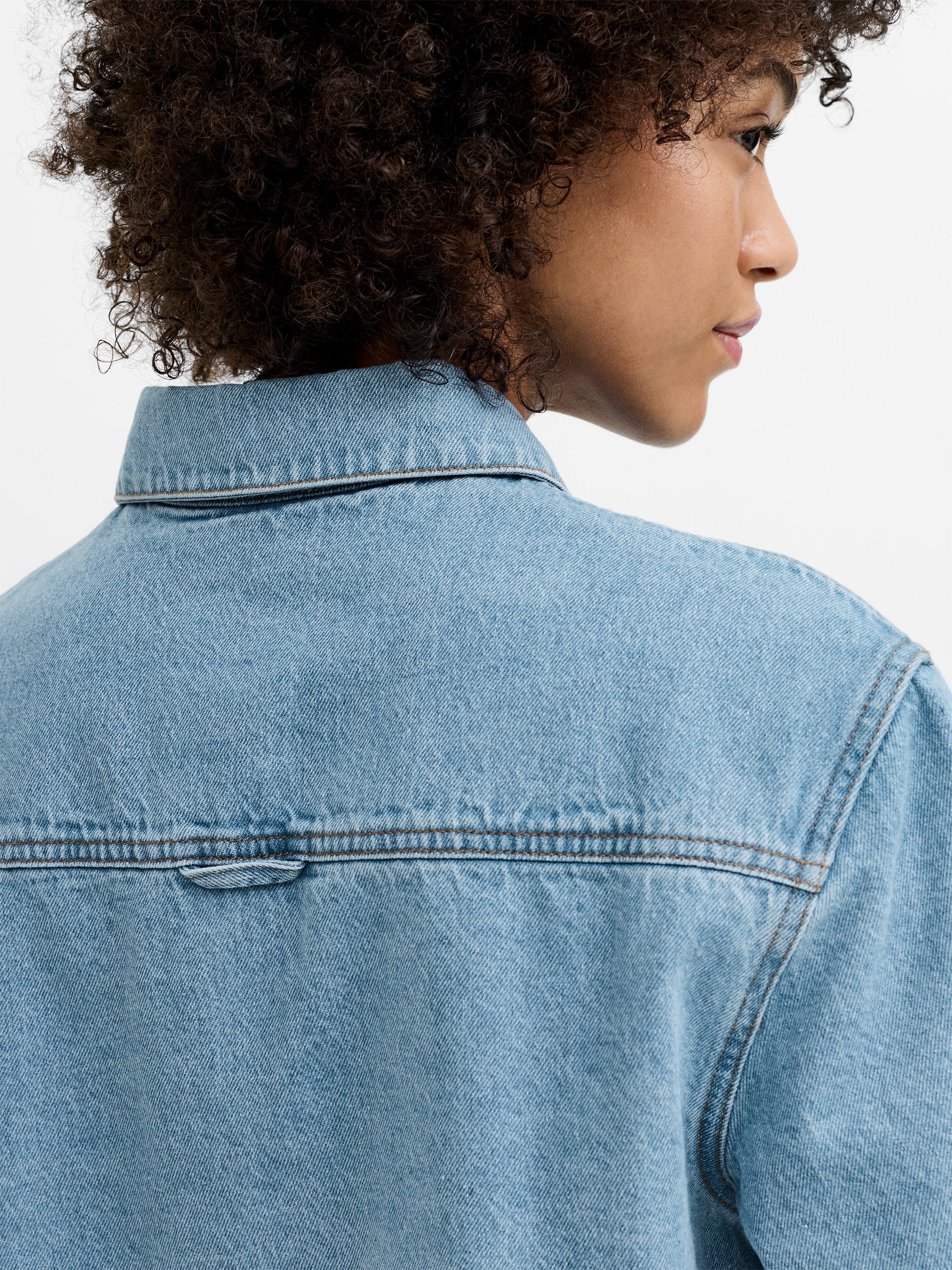 Sam Vintage Wash Short Sleeve Denim Shirt