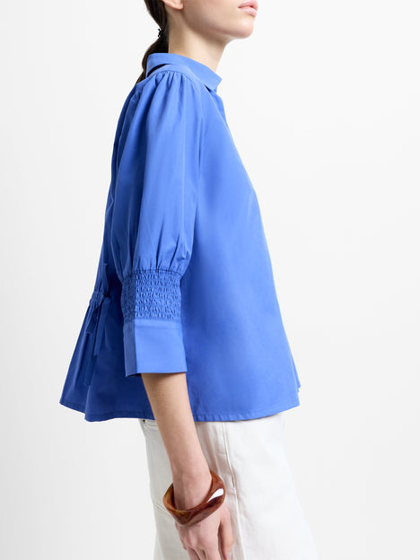Era Poplin Tie Back Top