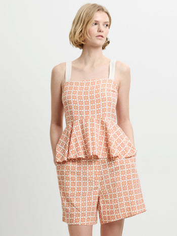 Mona Calissa Peplum Top