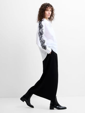 Cambria Cotton Embroidered Long Sleeve Shirt