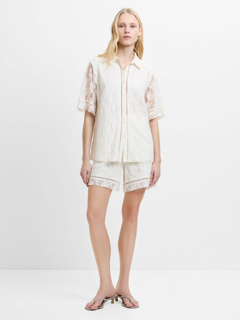 Zoe Lace Button Through Shirt