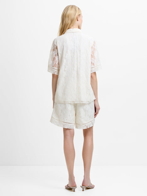Zoe Lace Button Through Shirt