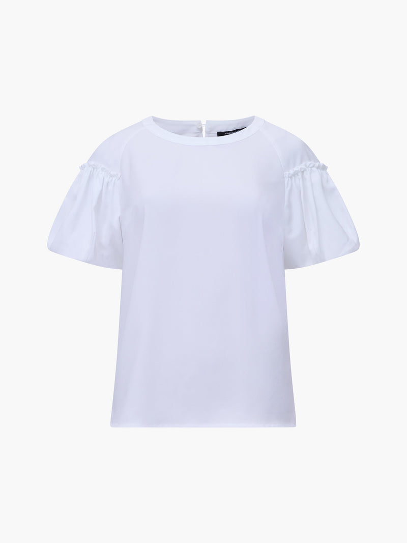 Crepe Light Puff Sleeve Top