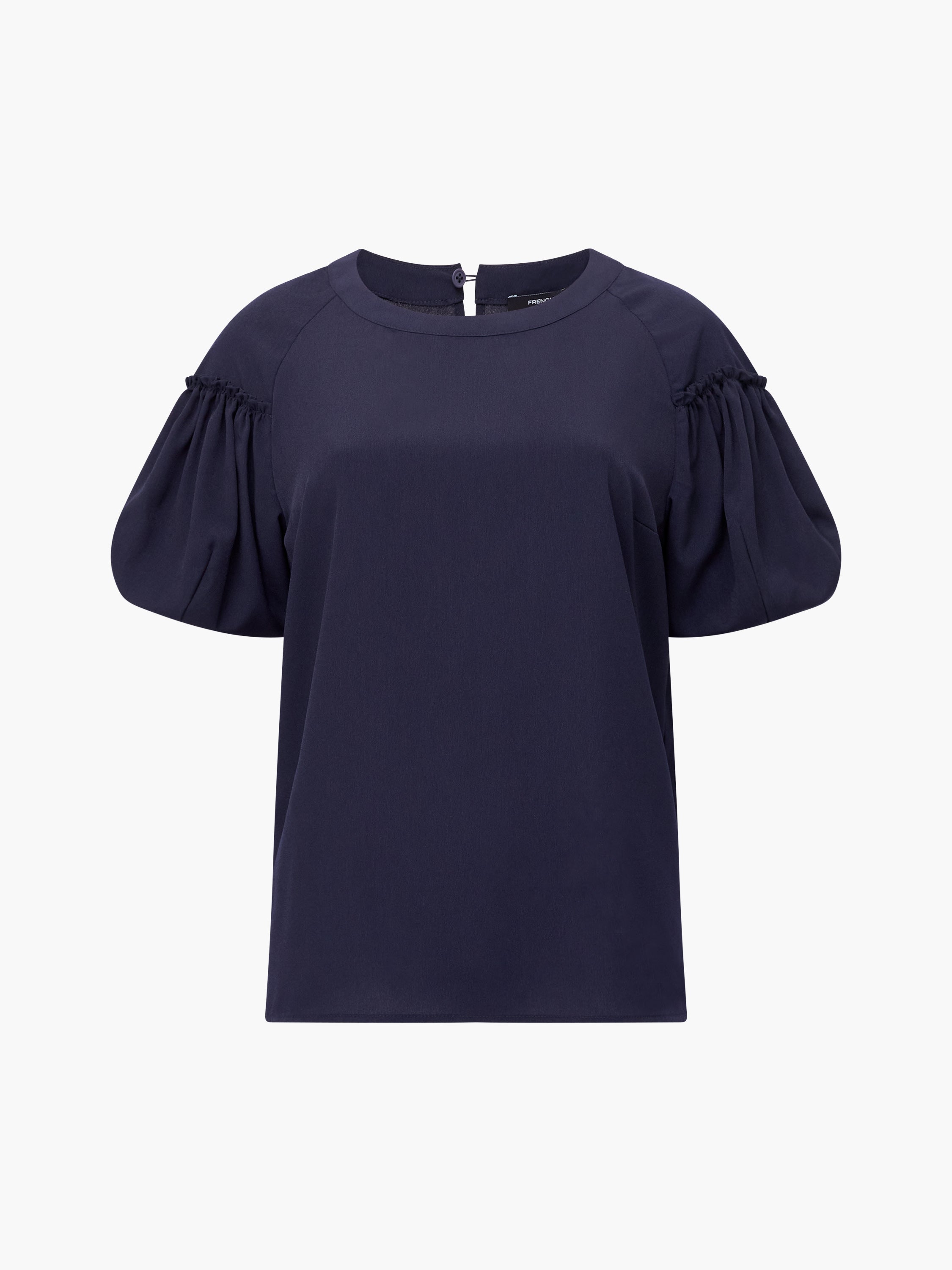 Crepe Light Puff Sleeve Top