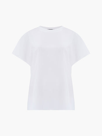 Caprina Recycled Crepe Crew Neck Top