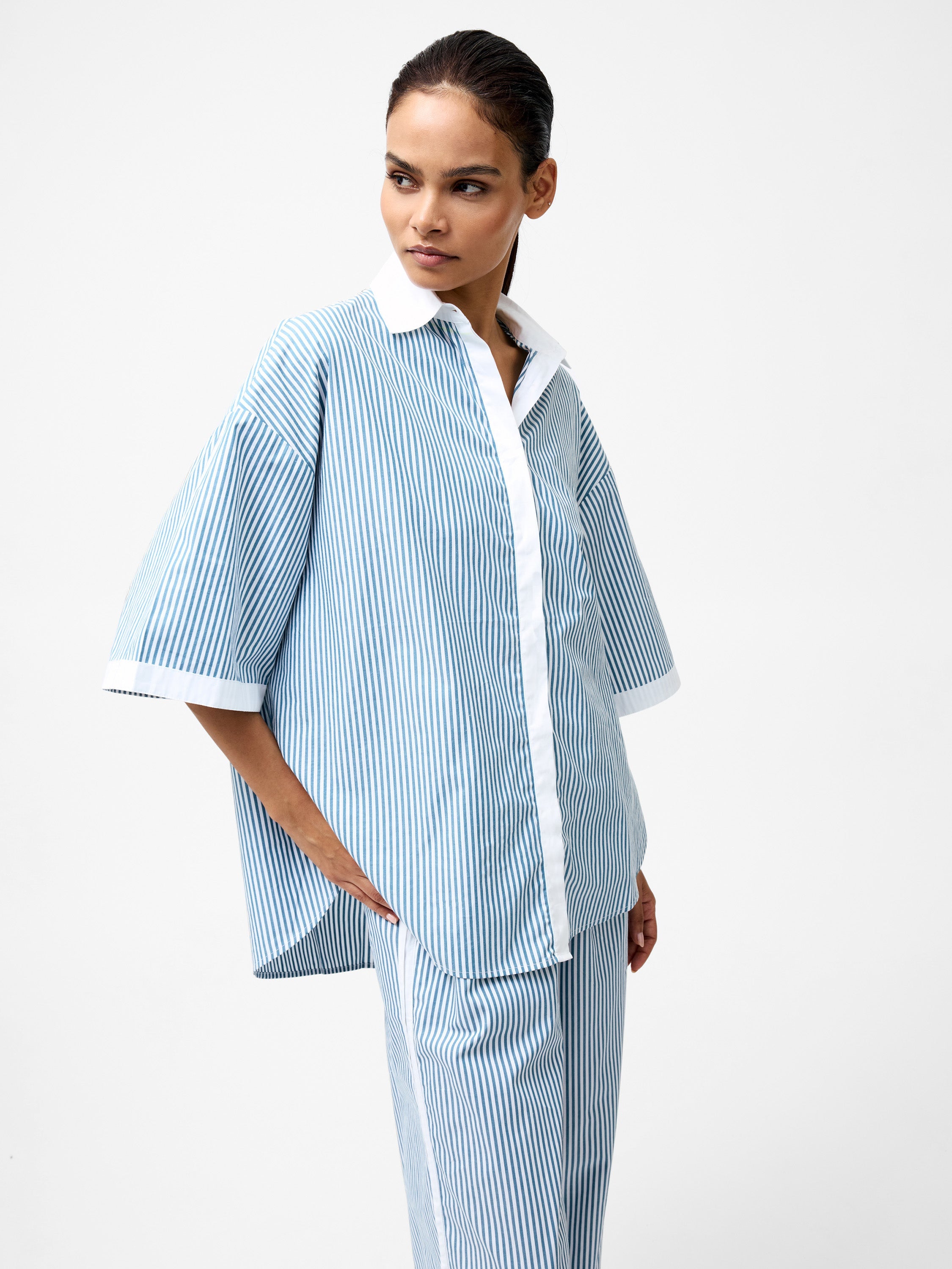 Cambria Stripe Short Sleeve Shirt