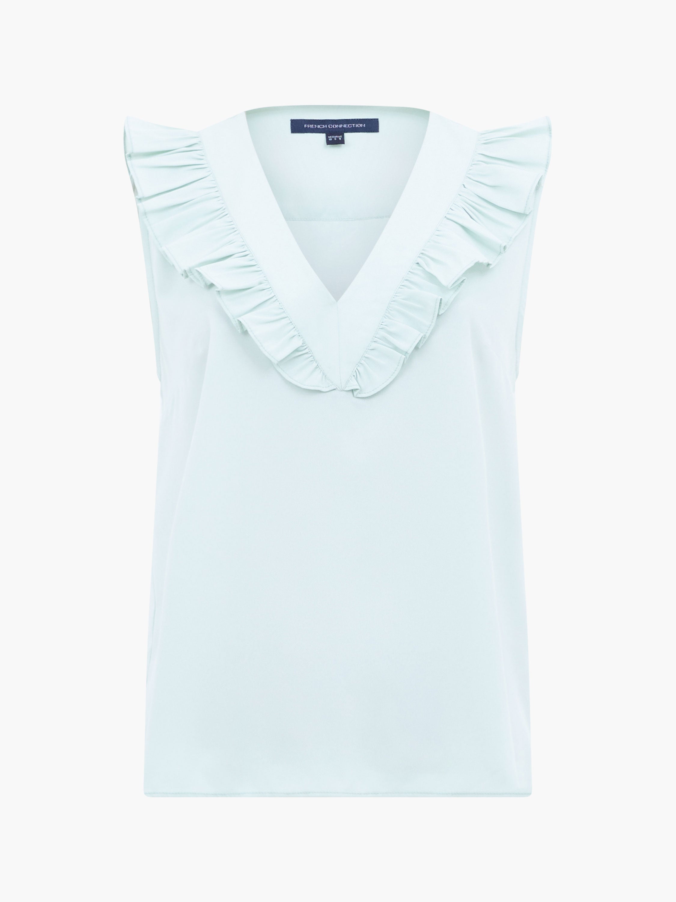 Crepe Light Ruffle Top