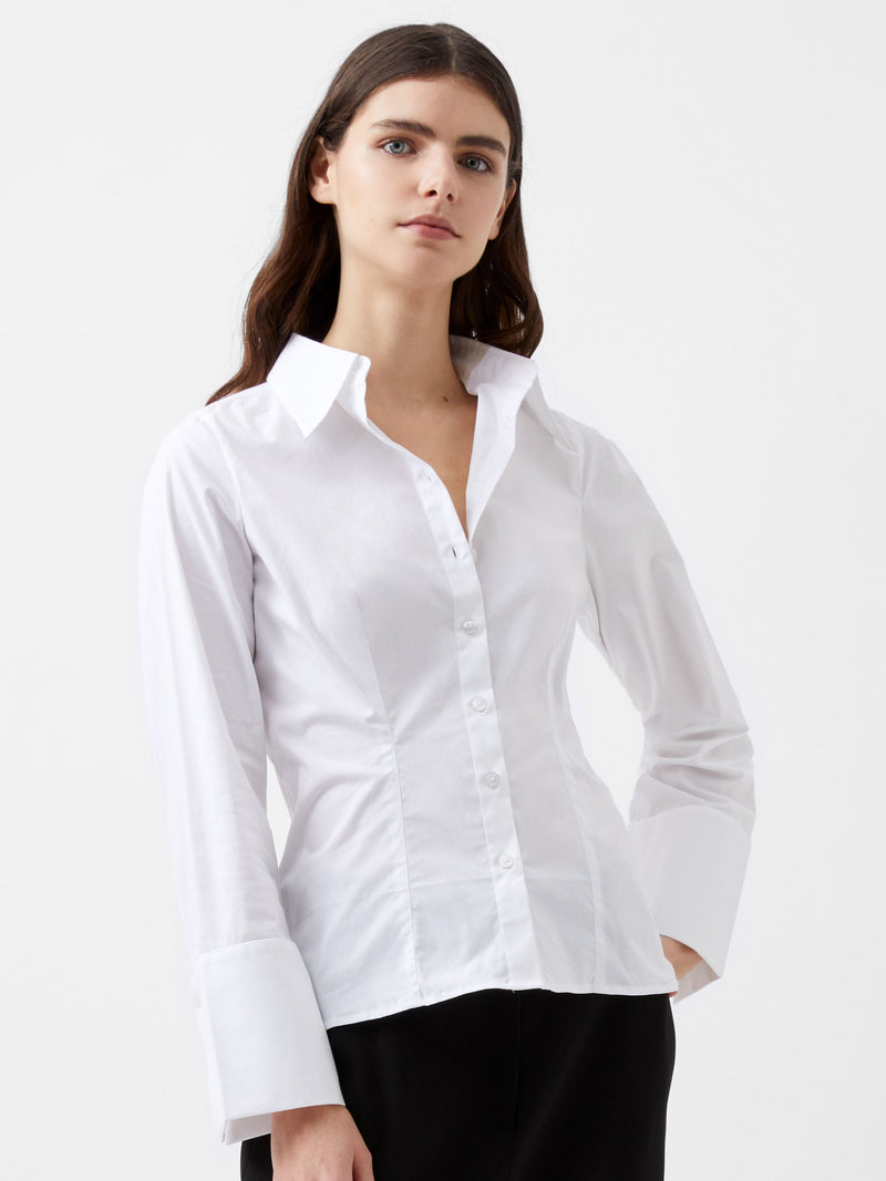 Isabelle Poplin Fitted Shirt