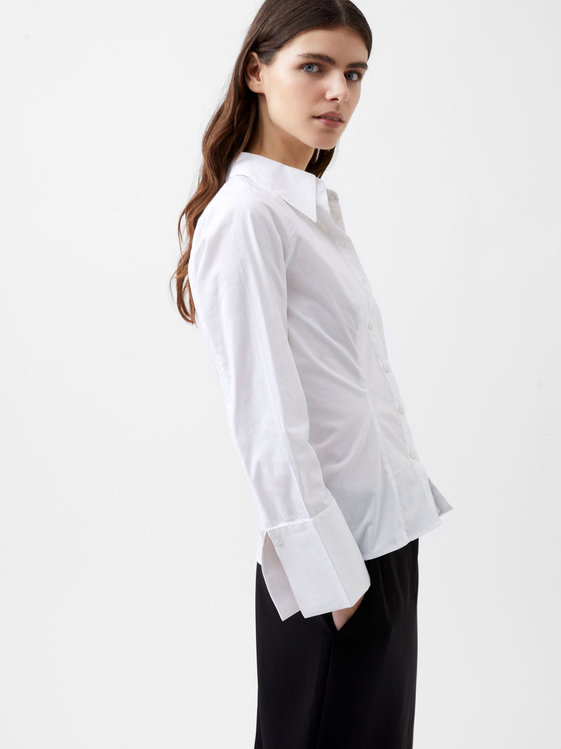 Isabelle Poplin Fitted Shirt